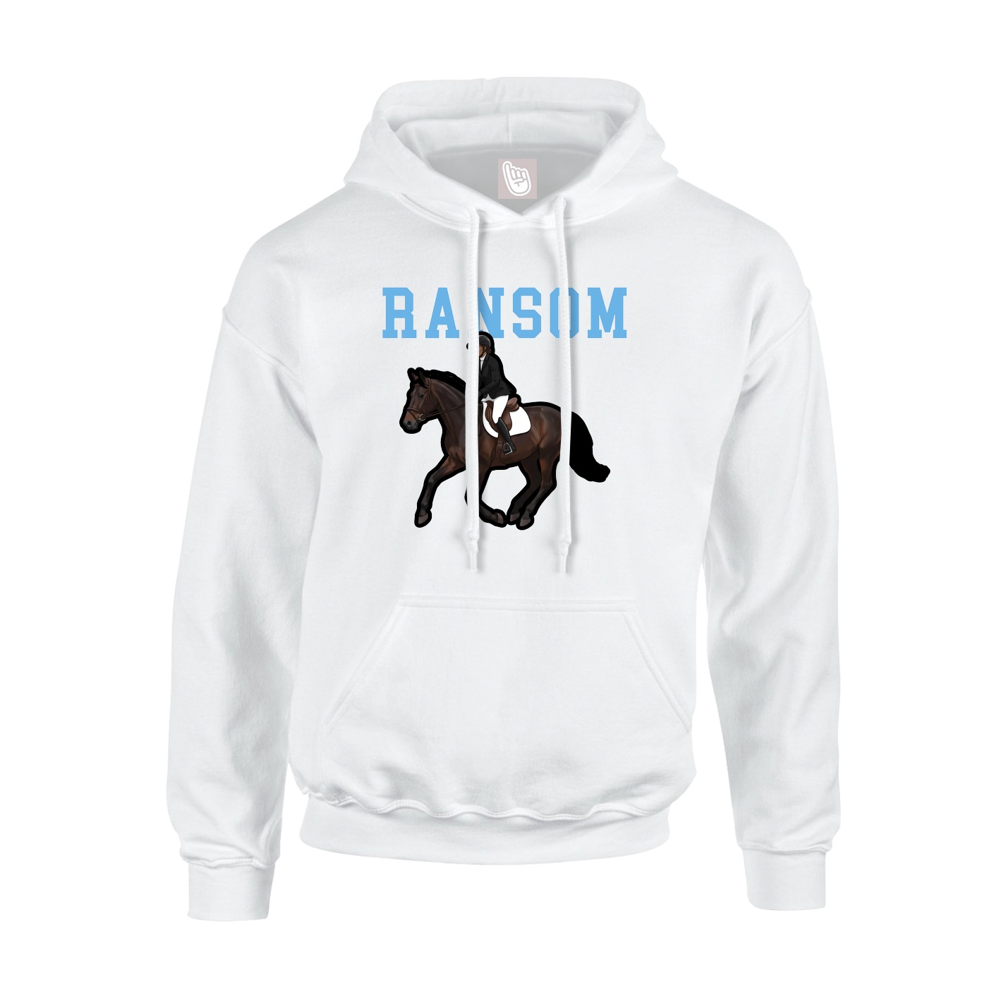 Youth Hoodie — Shirsey in White