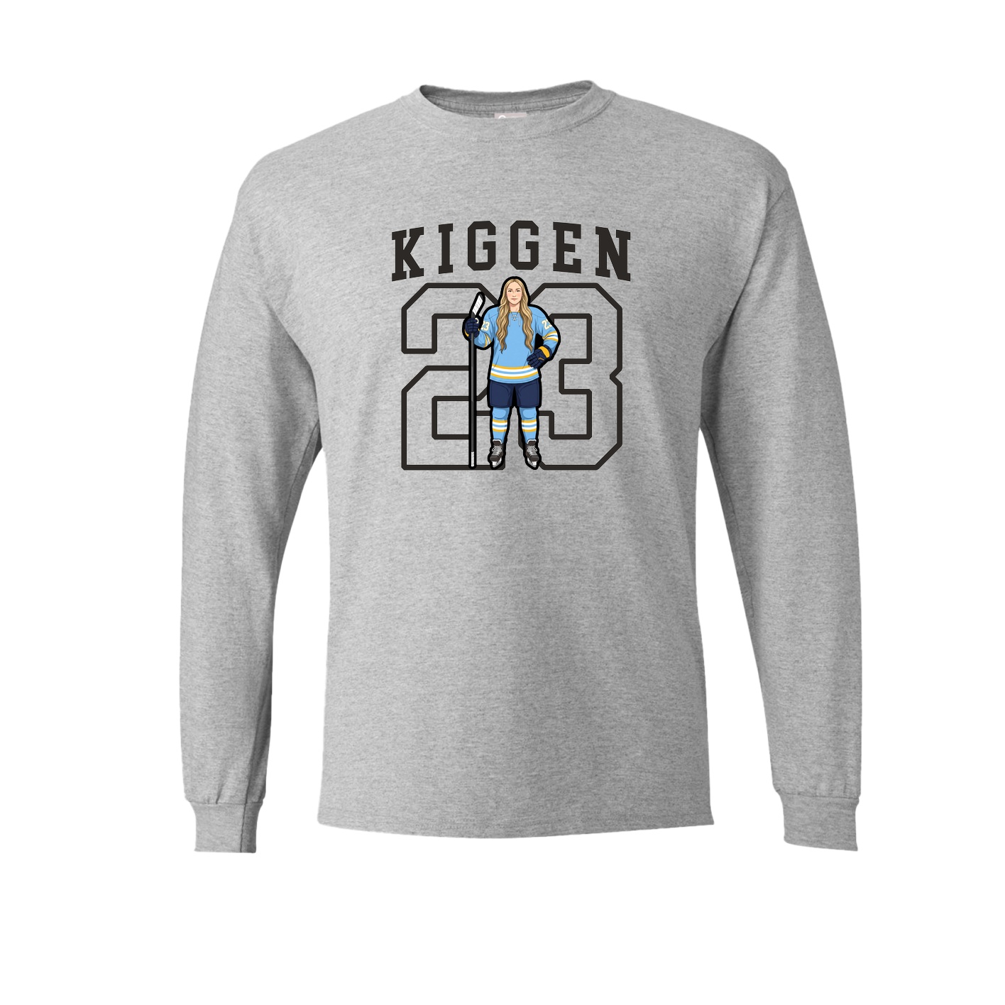 Long Sleeve Tee — Shirsey in Grey