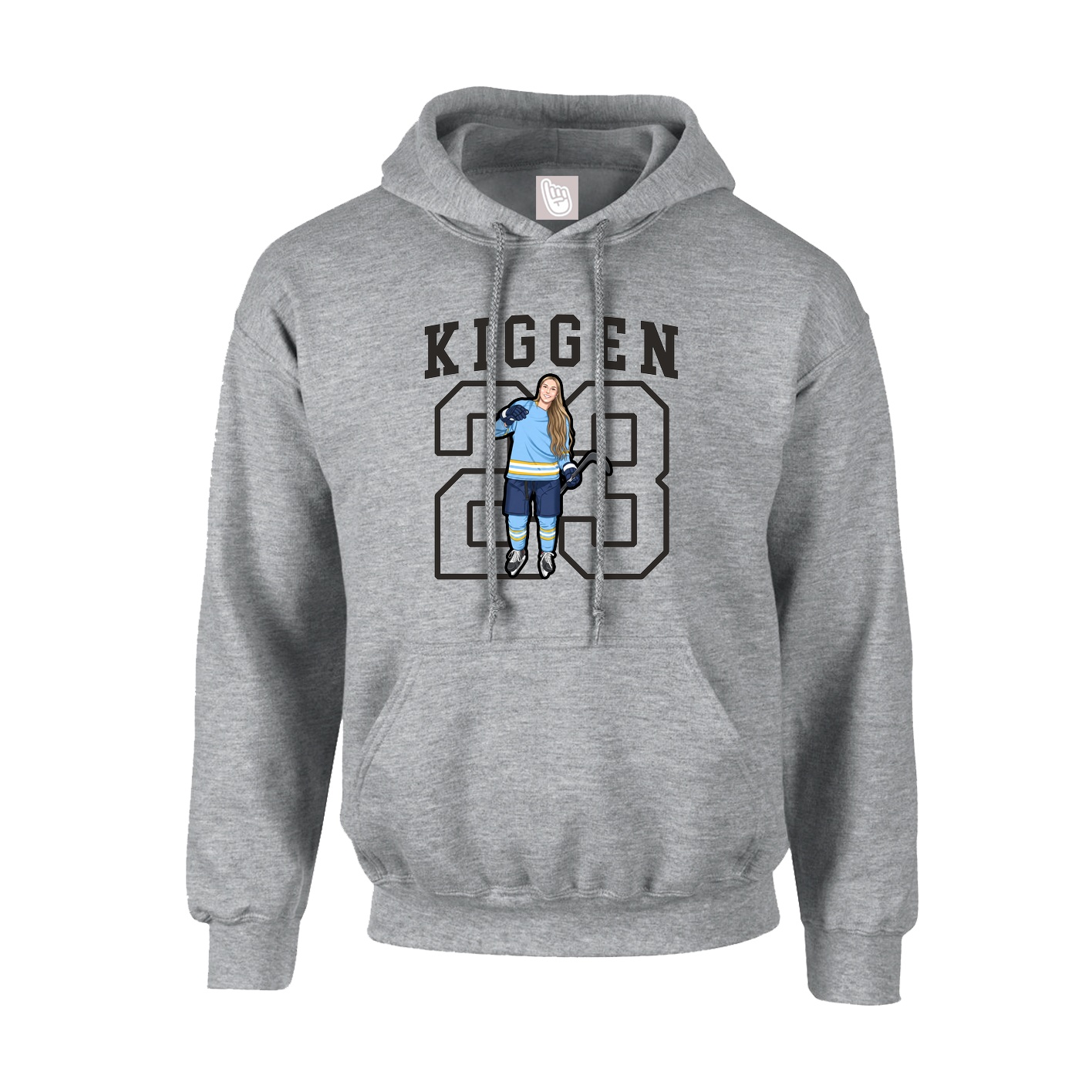 Youth Hoodie — Shirsey in Grey