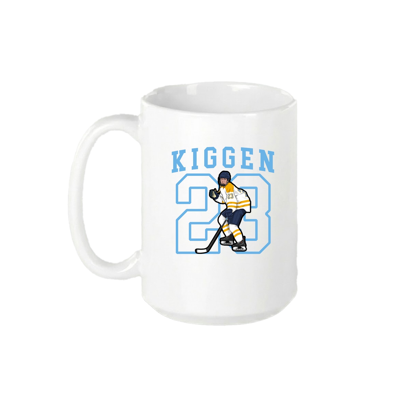 15oz Coffee Mug — Shirsey in White