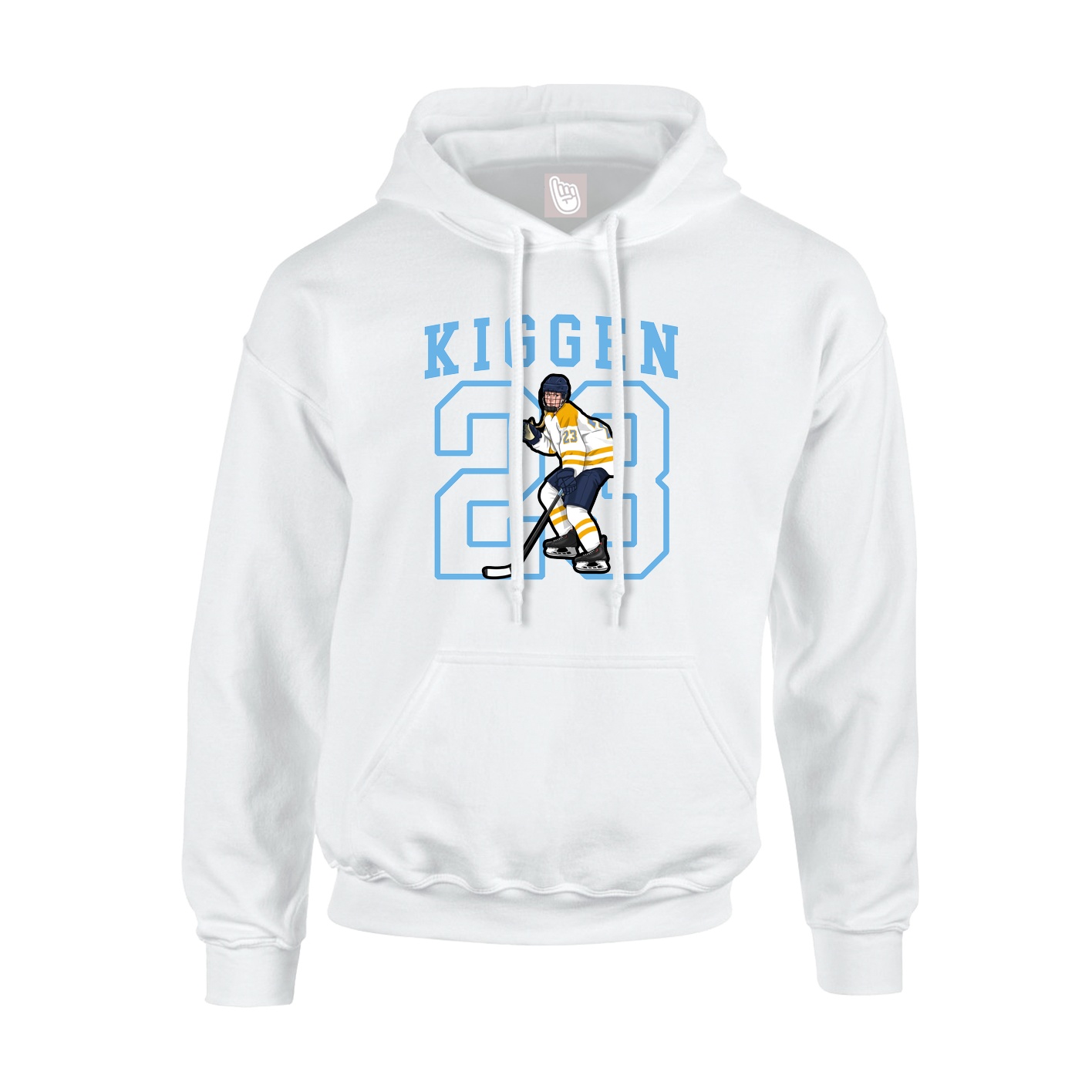 Hoodie — Shirsey in White