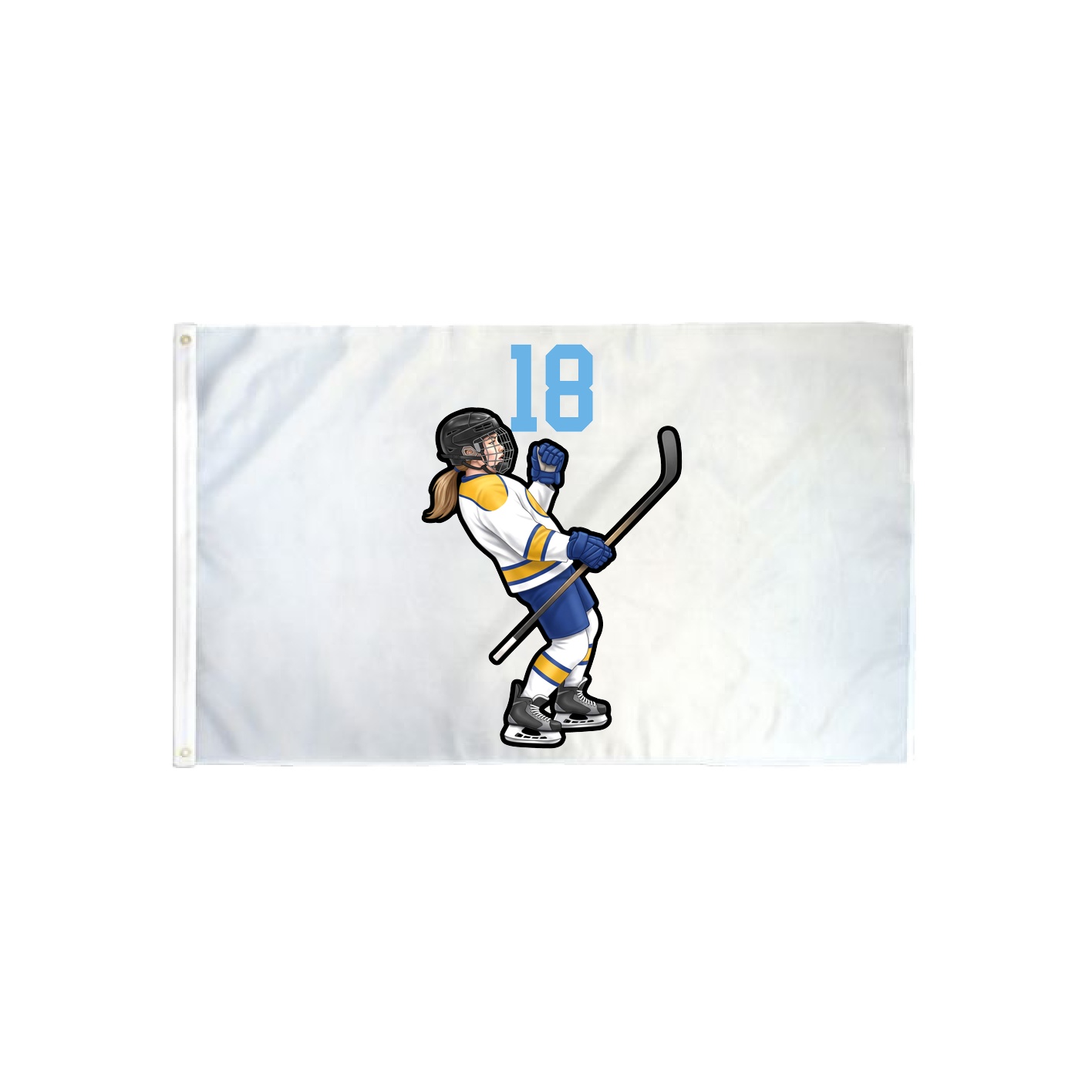 3x5 Flag — Number Top in Classic