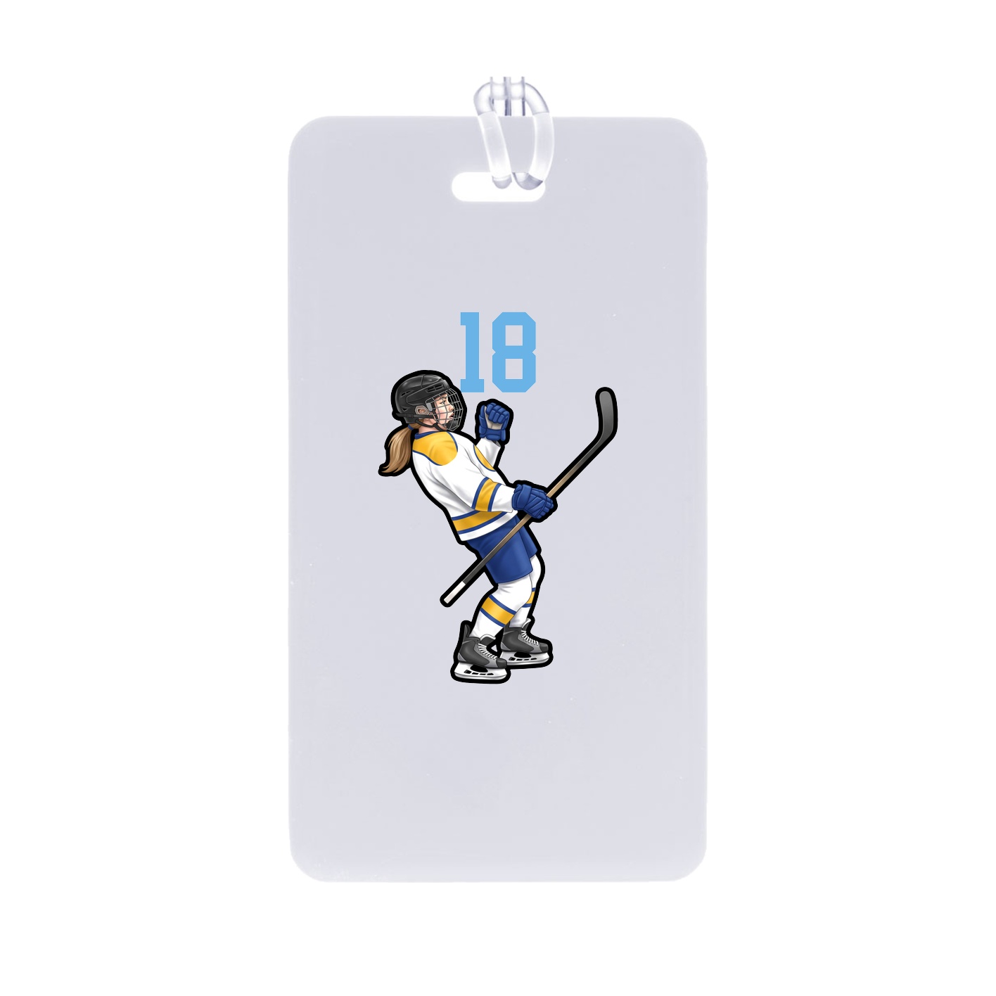Bag Tag — Number Top in Classic