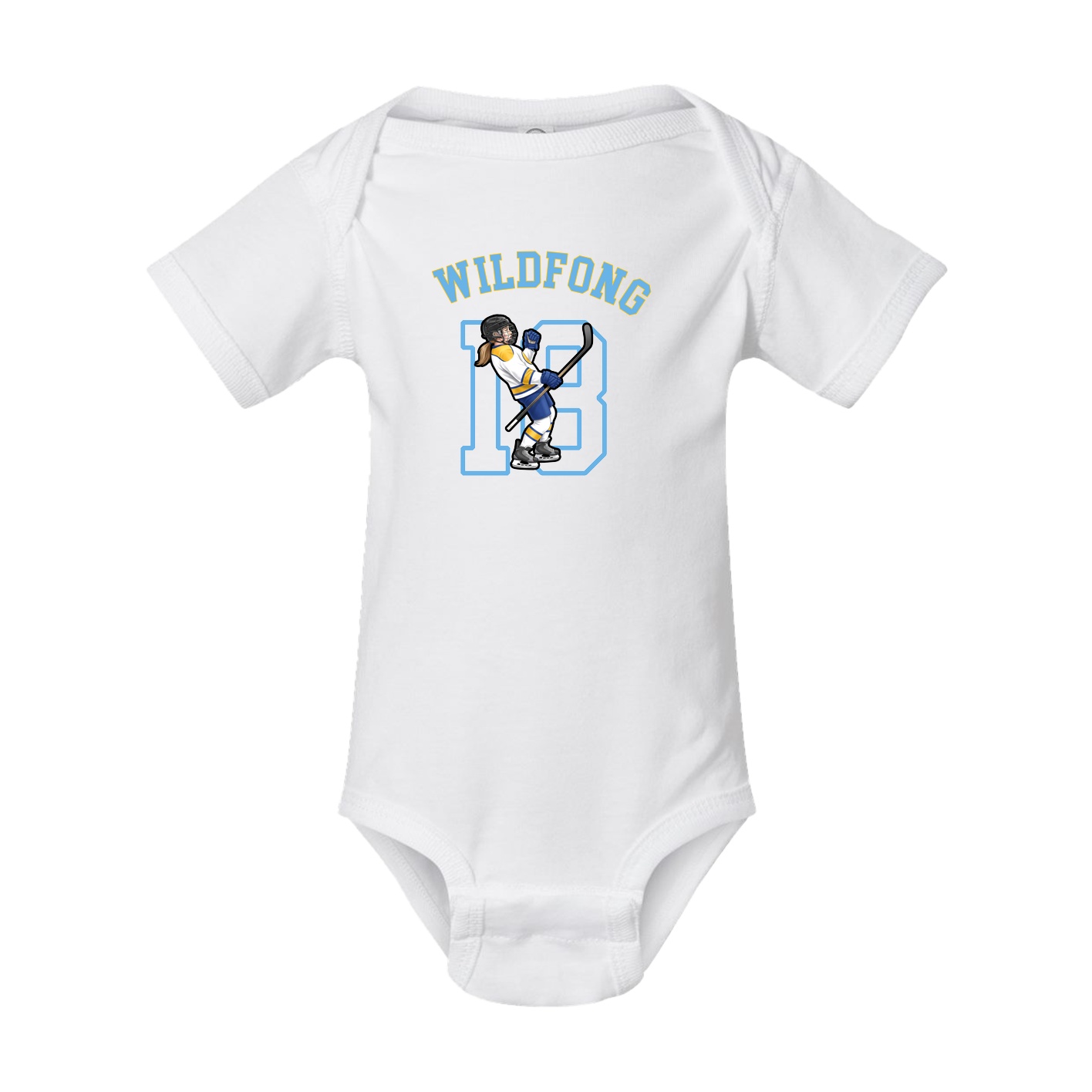 Baby Onesie — Shirsey Arch in White