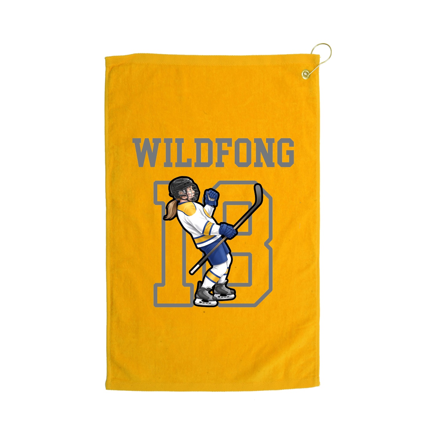 Golf Towel — Shirsey in Gold