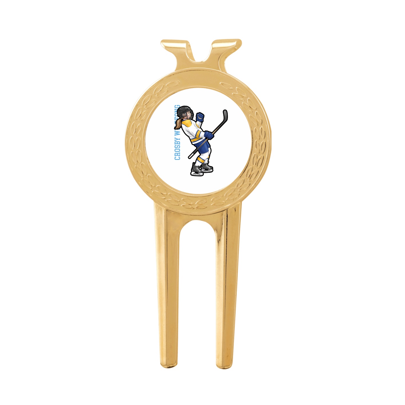 Divot Tool with Ball Marker — Name Vertical in Classic