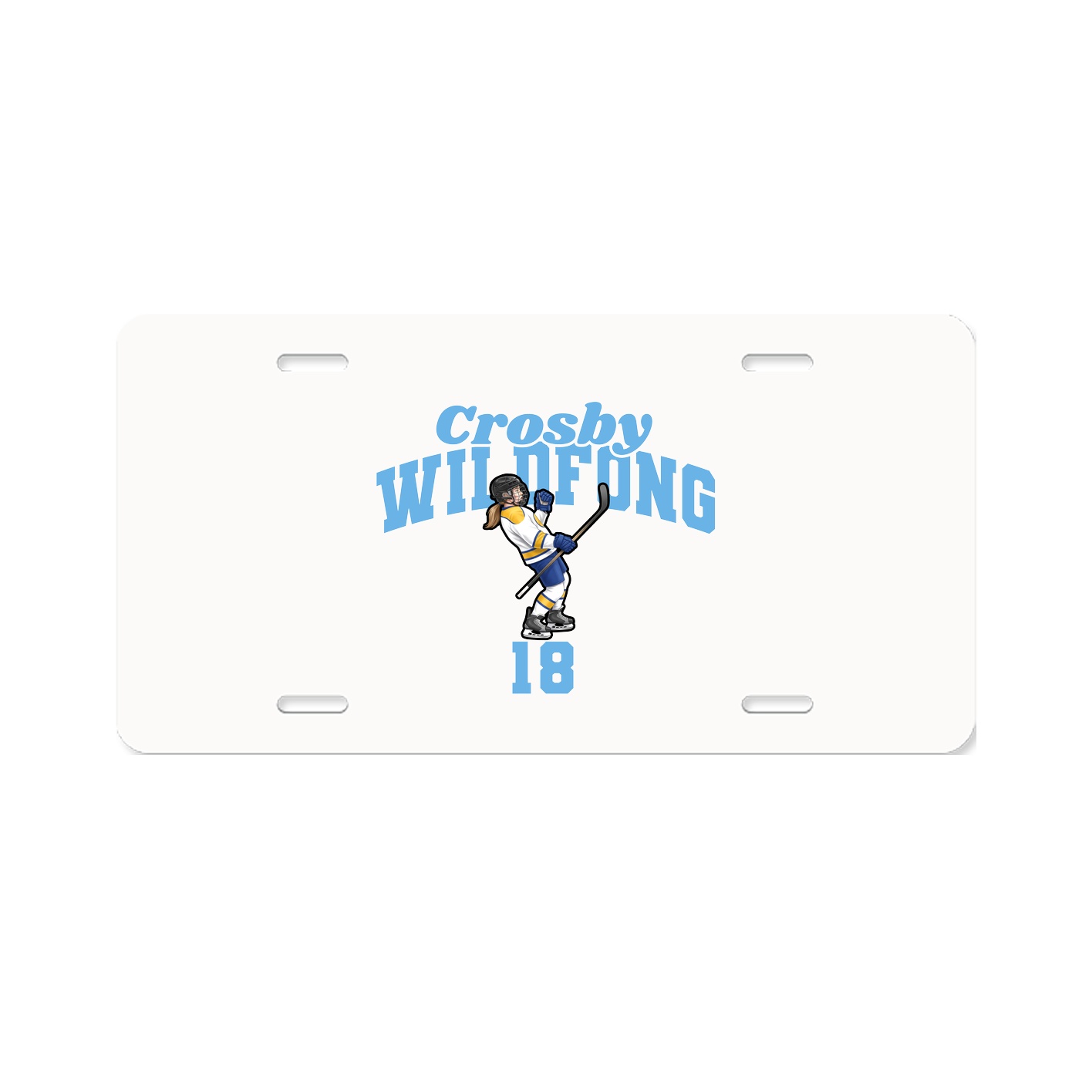 License Plate — Signature Arch in Classic