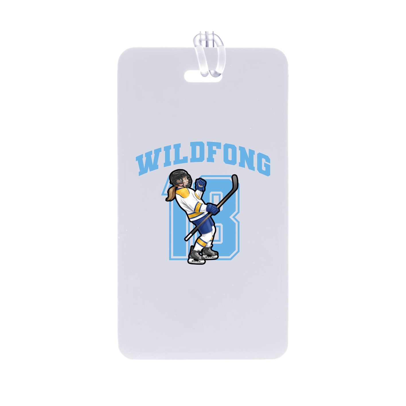 Bag Tag — Number in Classic