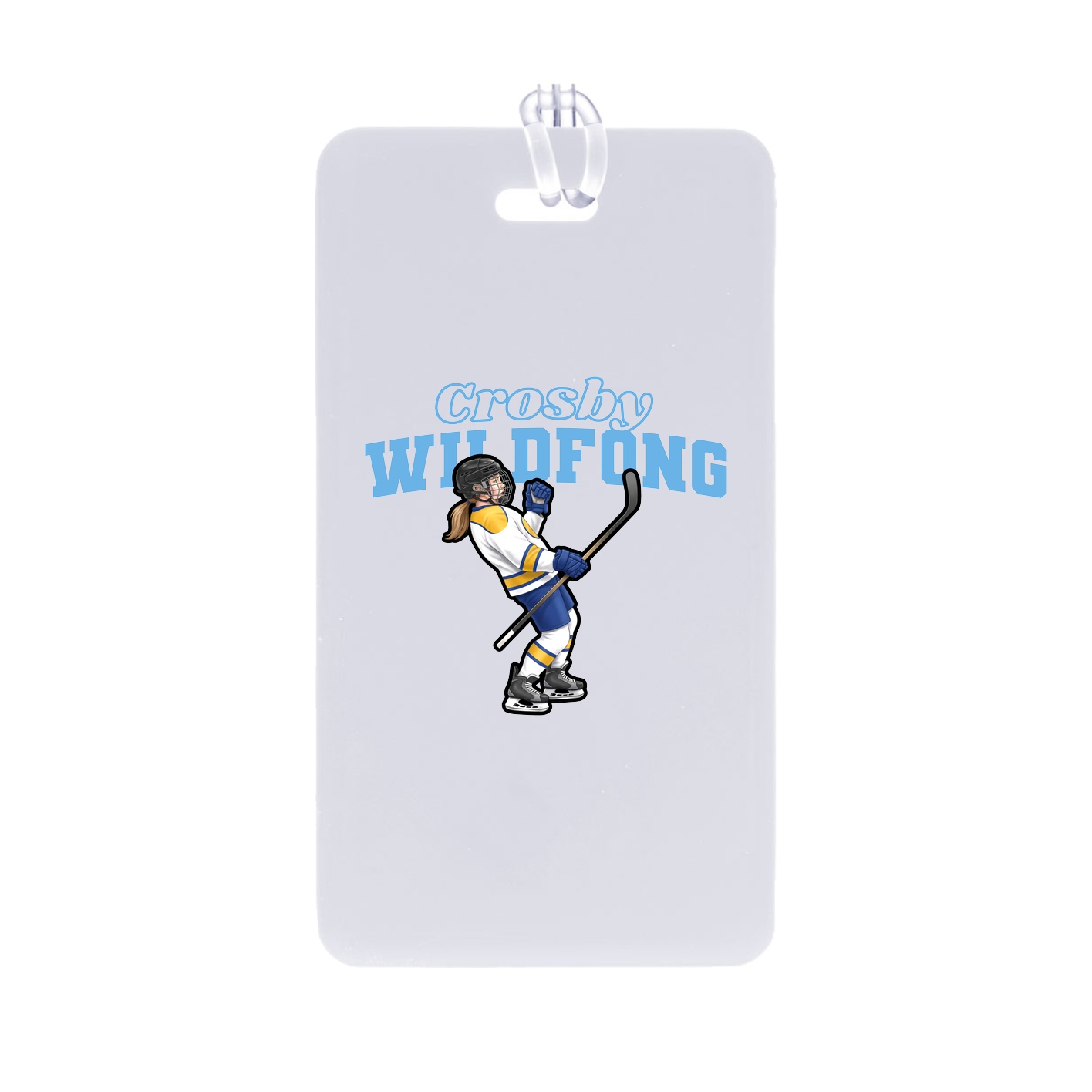 Bag Tag — Name Arch in Classic