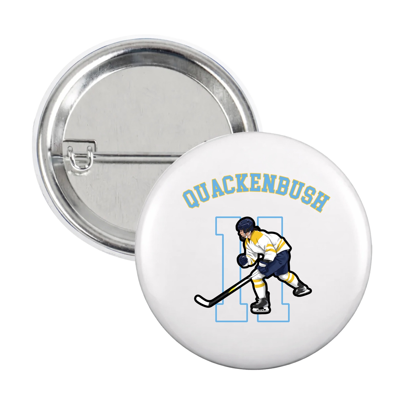 Game Day Button — Shirsey Arch in White