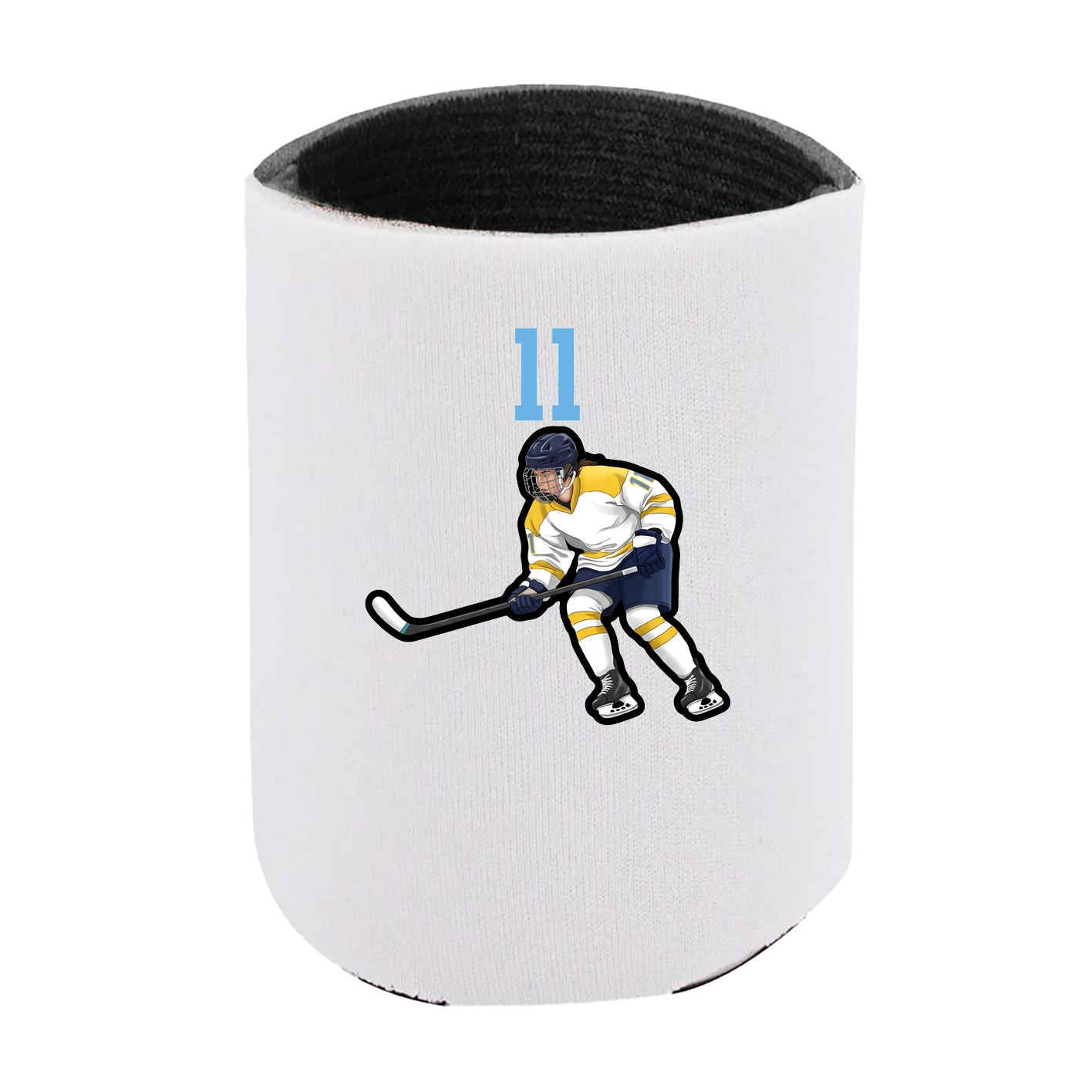 Can Holder — Number Top in White