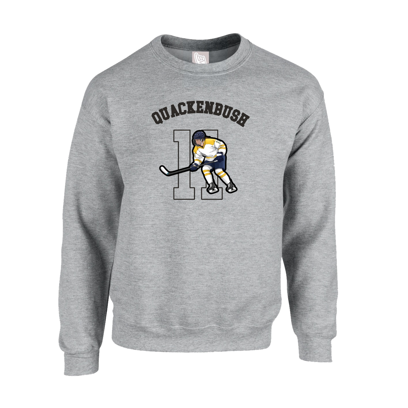 Fleece Crew — Shirsey Arch in Grey