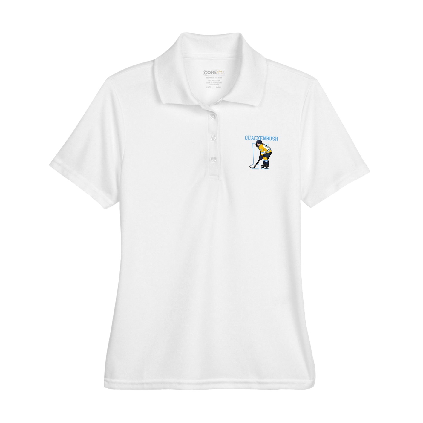 Womens Performance Polo — Shirsey in White