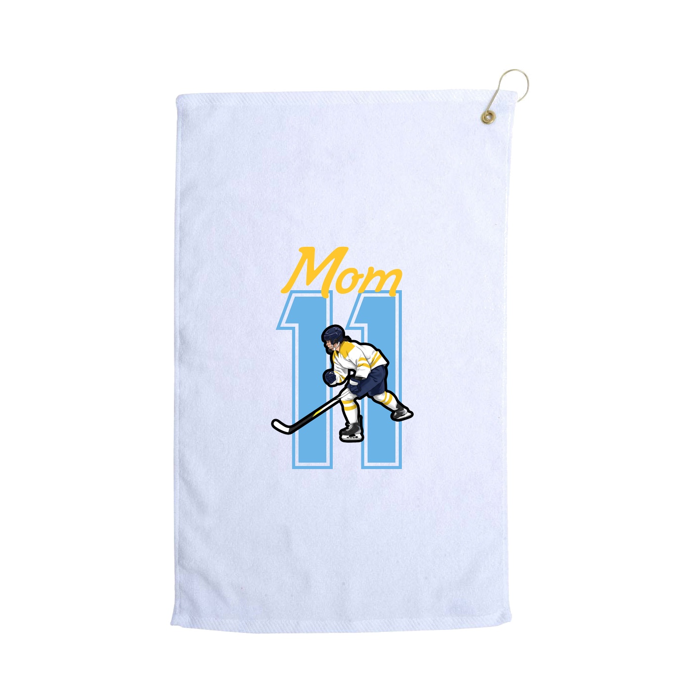 Golf Towel — Mothers Day Shirsey in White