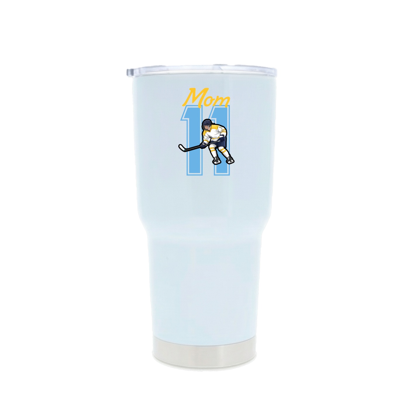 30oz Stainless Steel Tumbler — Mothers Day Shirsey in White