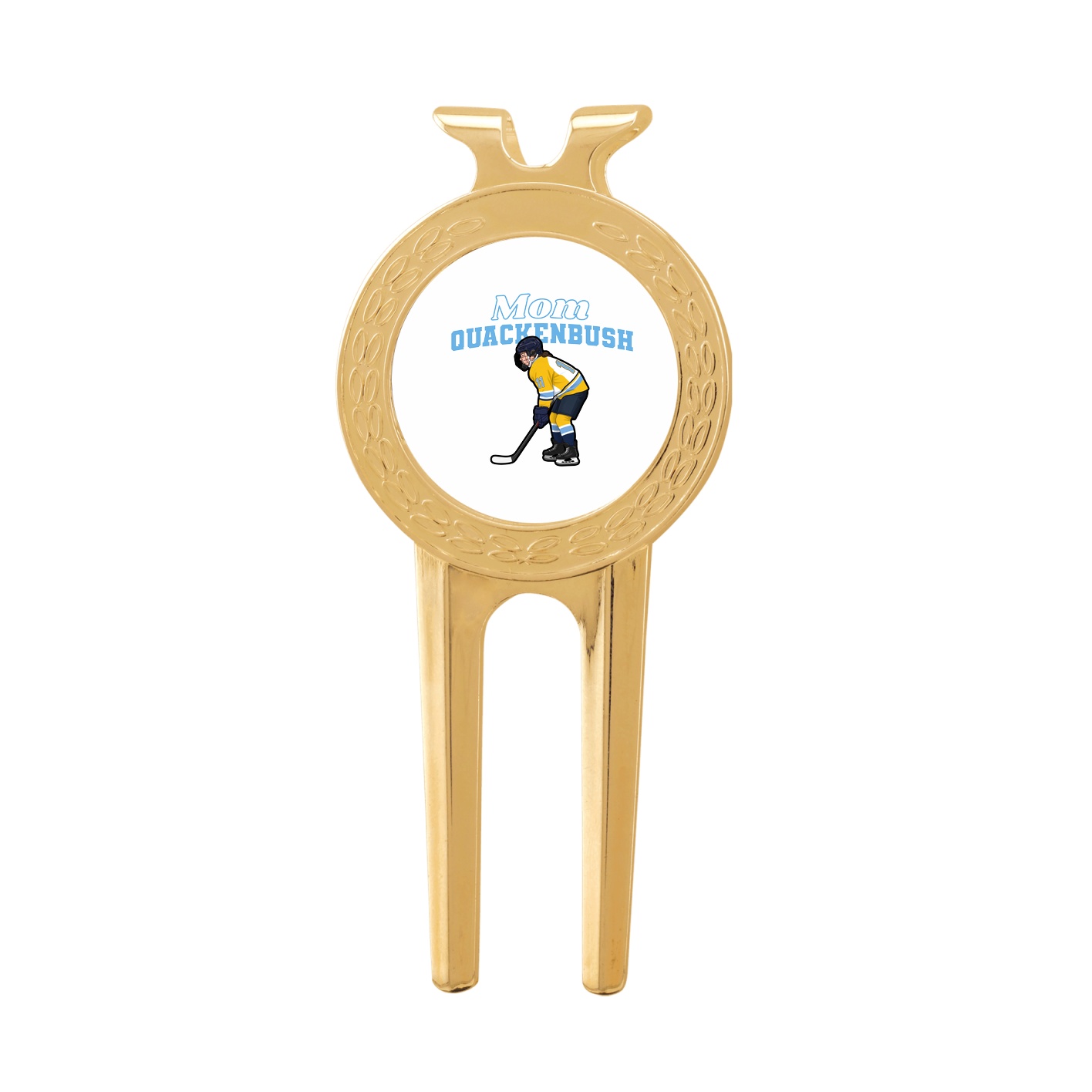 Divot Tool with Ball Marker — Mothers Day Block in Classic