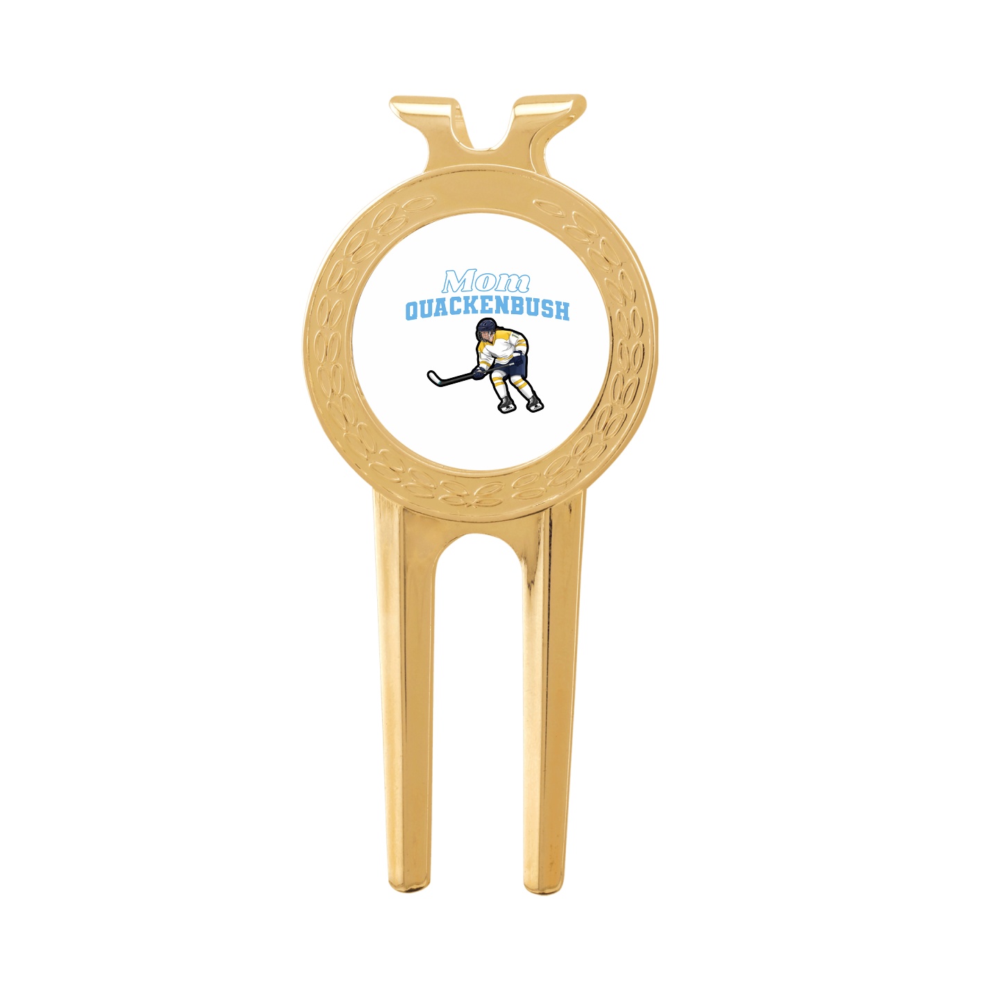 Divot Tool with Ball Marker — Mothers Day Block in Classic