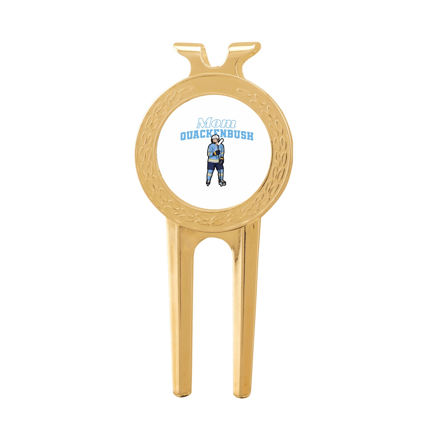 Divot Tool with Ball Marker — Mothers Day Block in Classic
