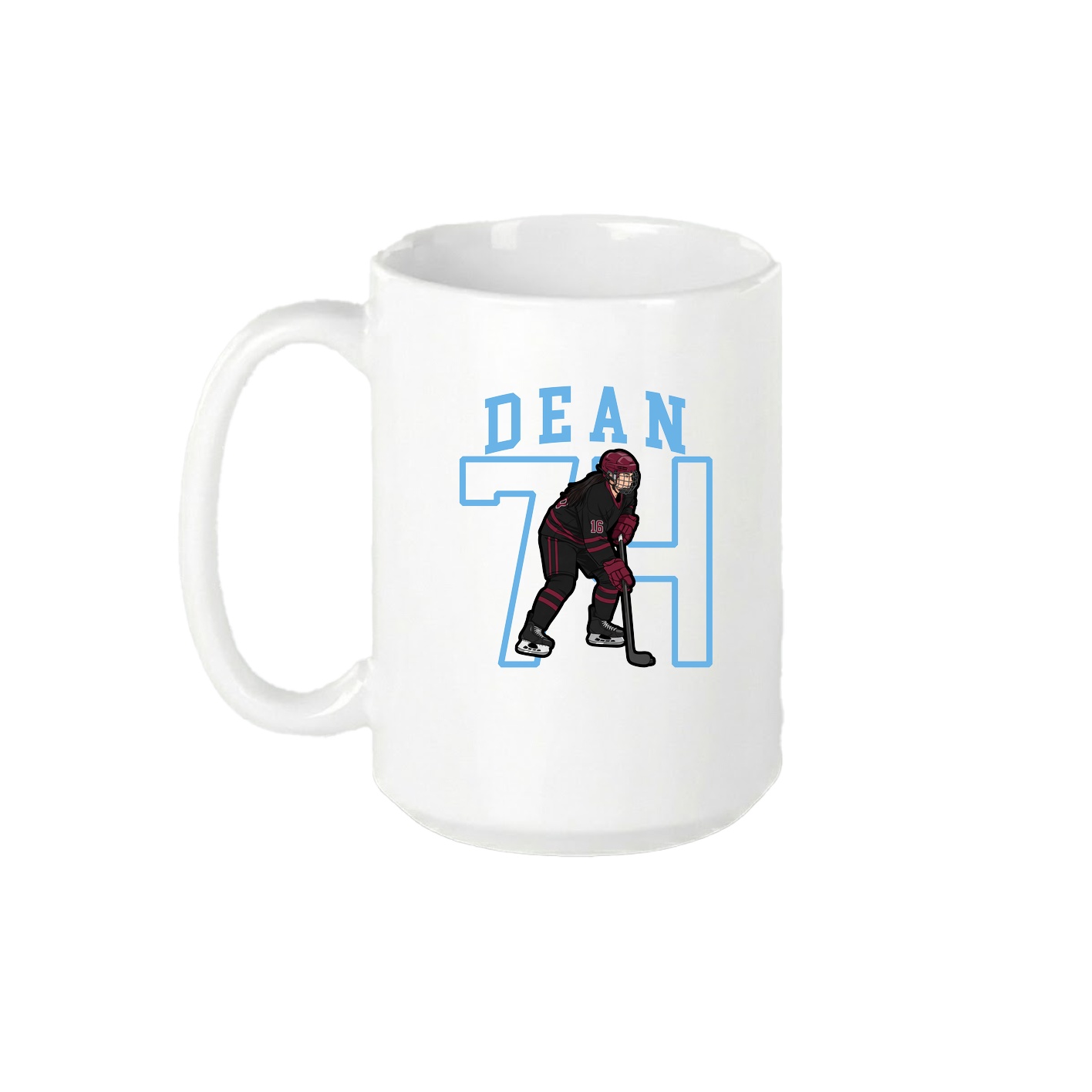 15oz Coffee Mug — Shirsey in White