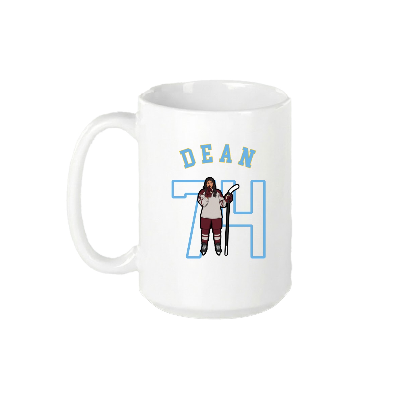 15oz Coffee Mug — Shirsey Arch in White