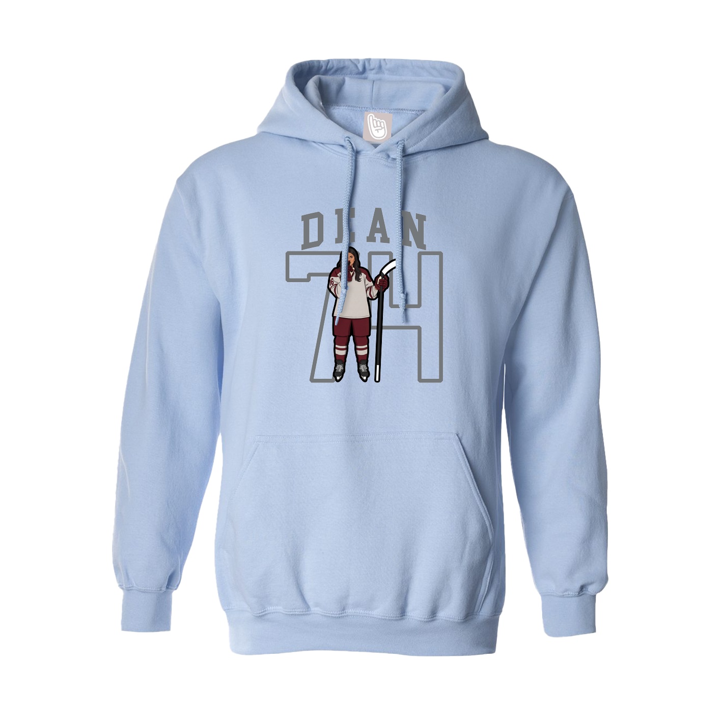 Hoodie — Shirsey in Light Blue