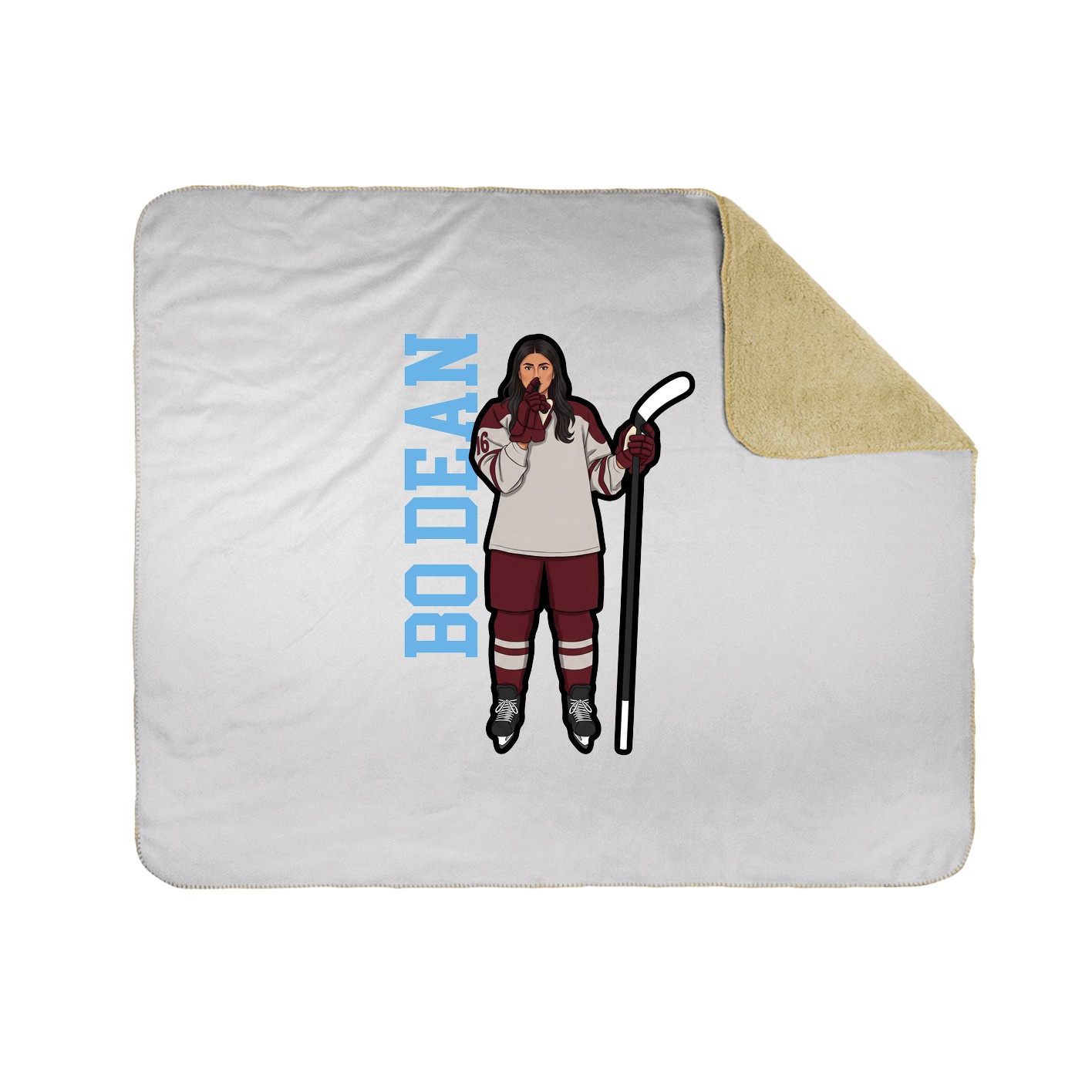 50x60 Sherpa Lined Throw Blanket