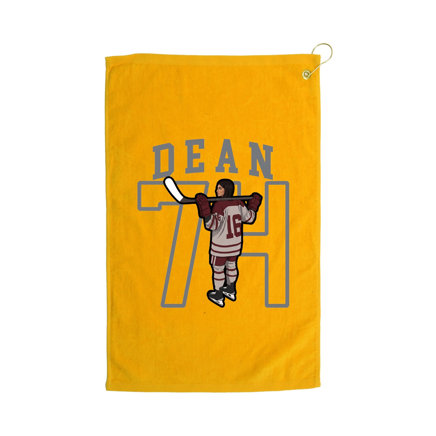 Golf Towel — Shirsey in Gold