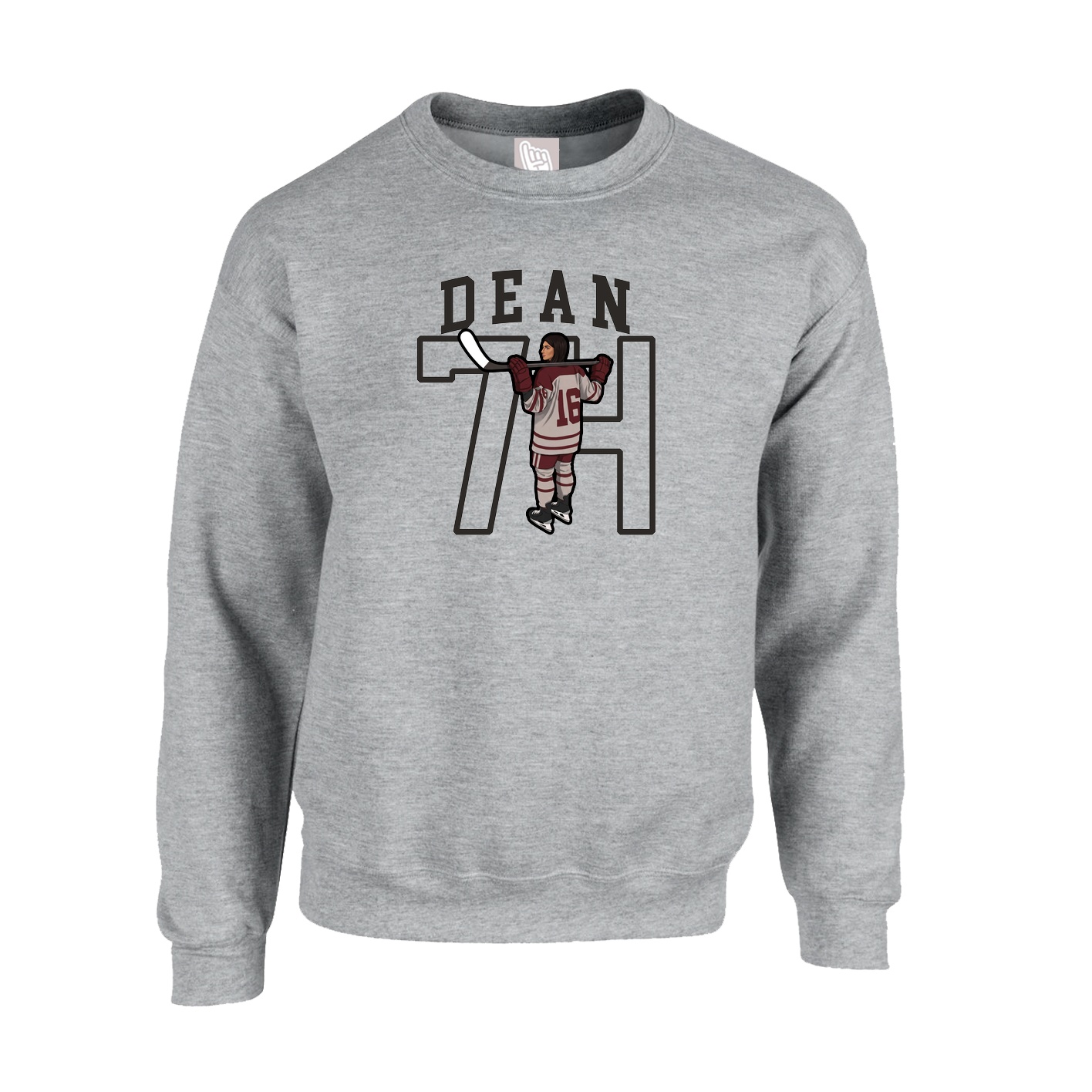Fleece Crew — Shirsey in Grey