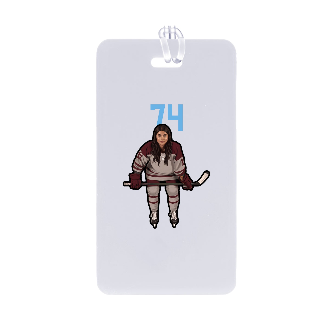 Bag Tag — Number Top in Classic