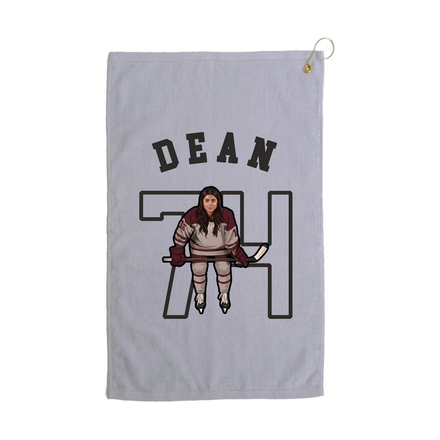 Golf Towel — Shirsey Arch in Grey