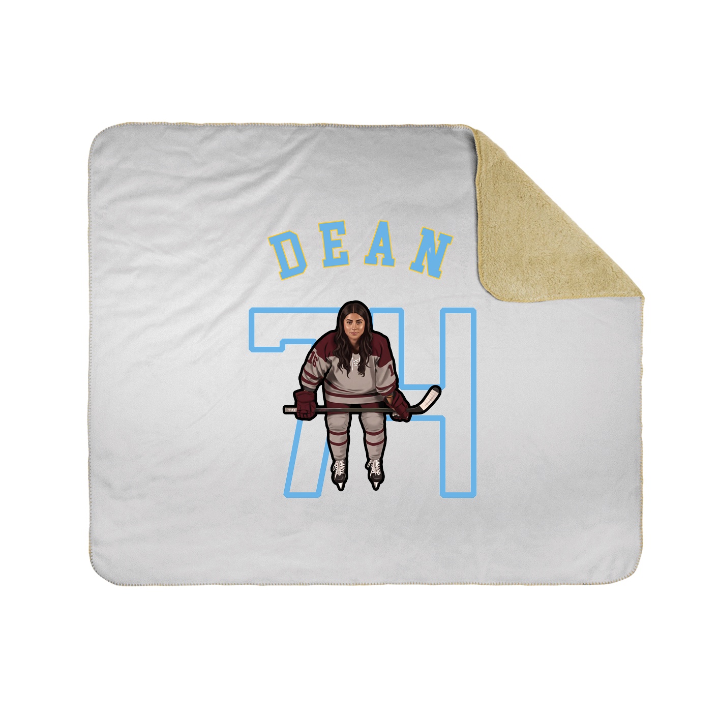Throw Blanket — Shirsey Arch in White