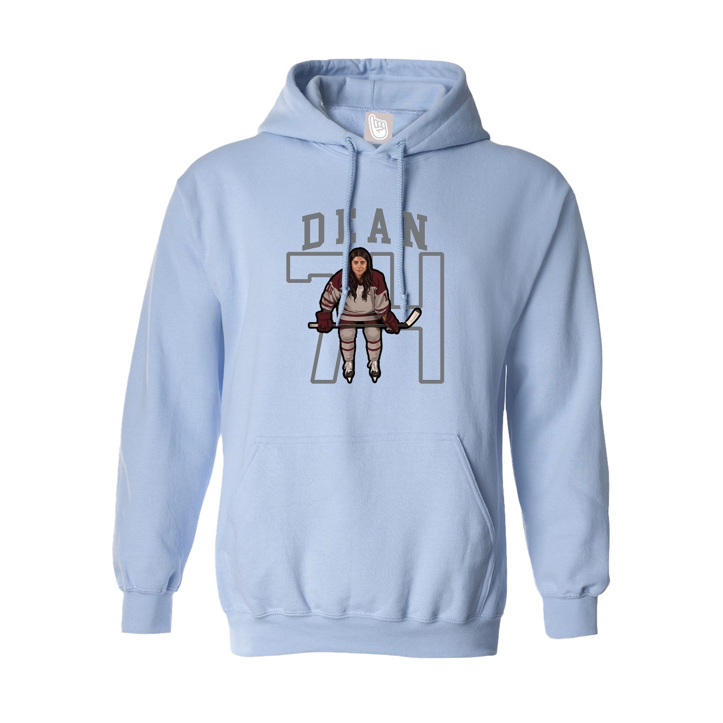 Hoodie — Shirsey in Light Blue