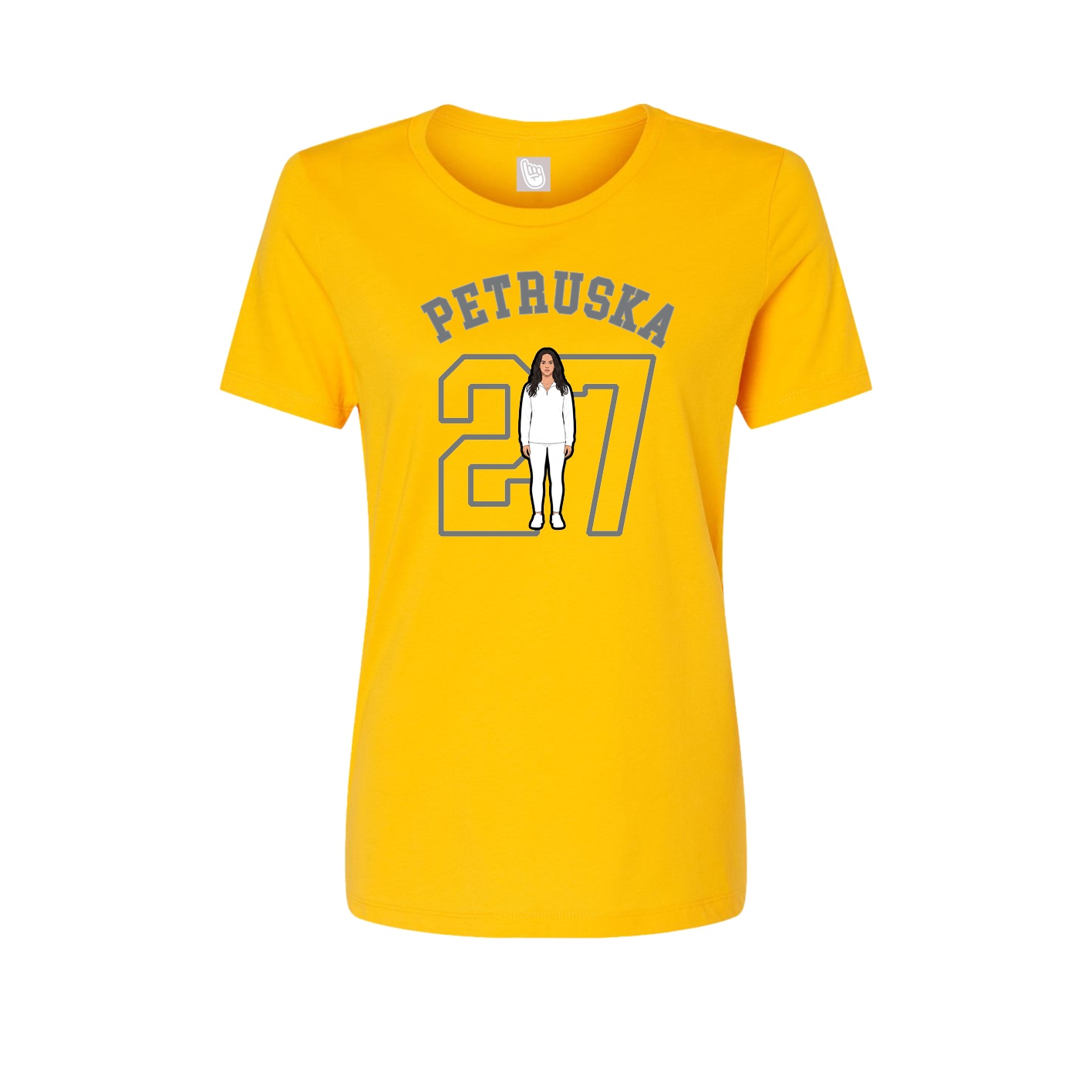 Womens Tee — Shirsey Arch in Gold