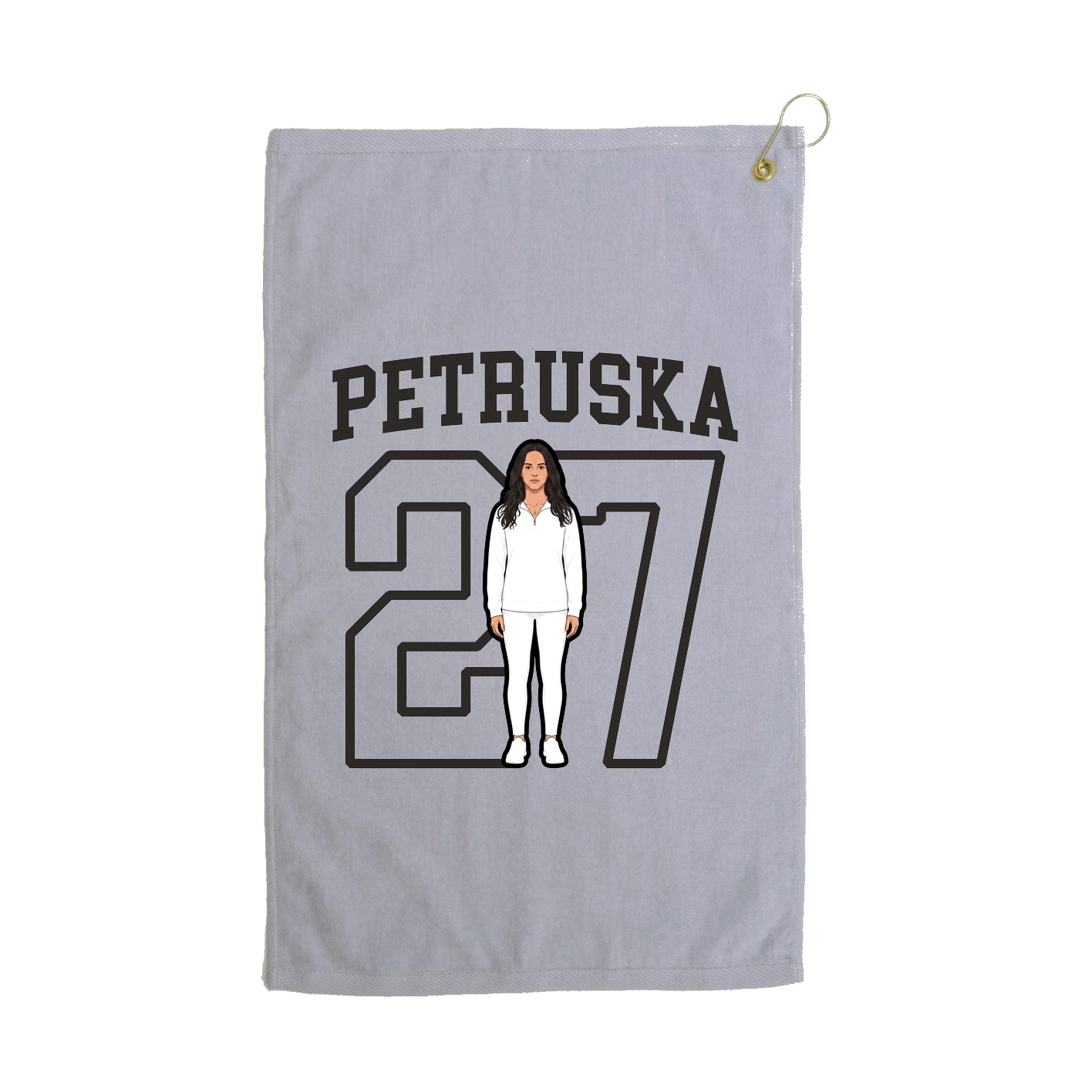 Golf Towel — Shirsey in Grey