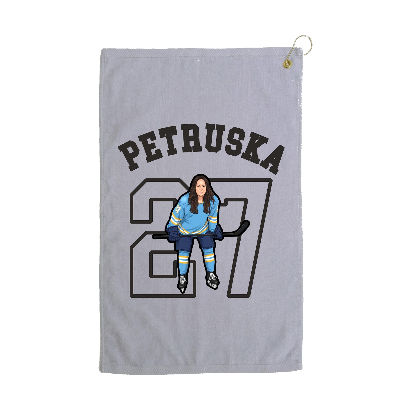 Golf Towel — Shirsey Arch in Grey