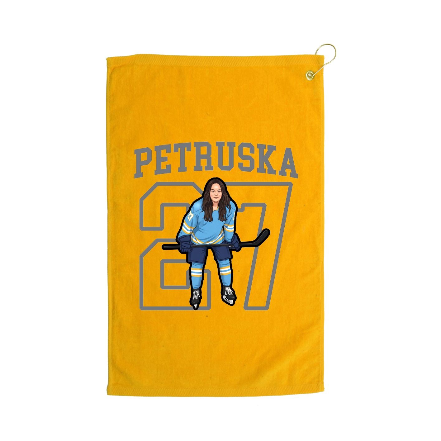 Golf Towel — Shirsey in Gold