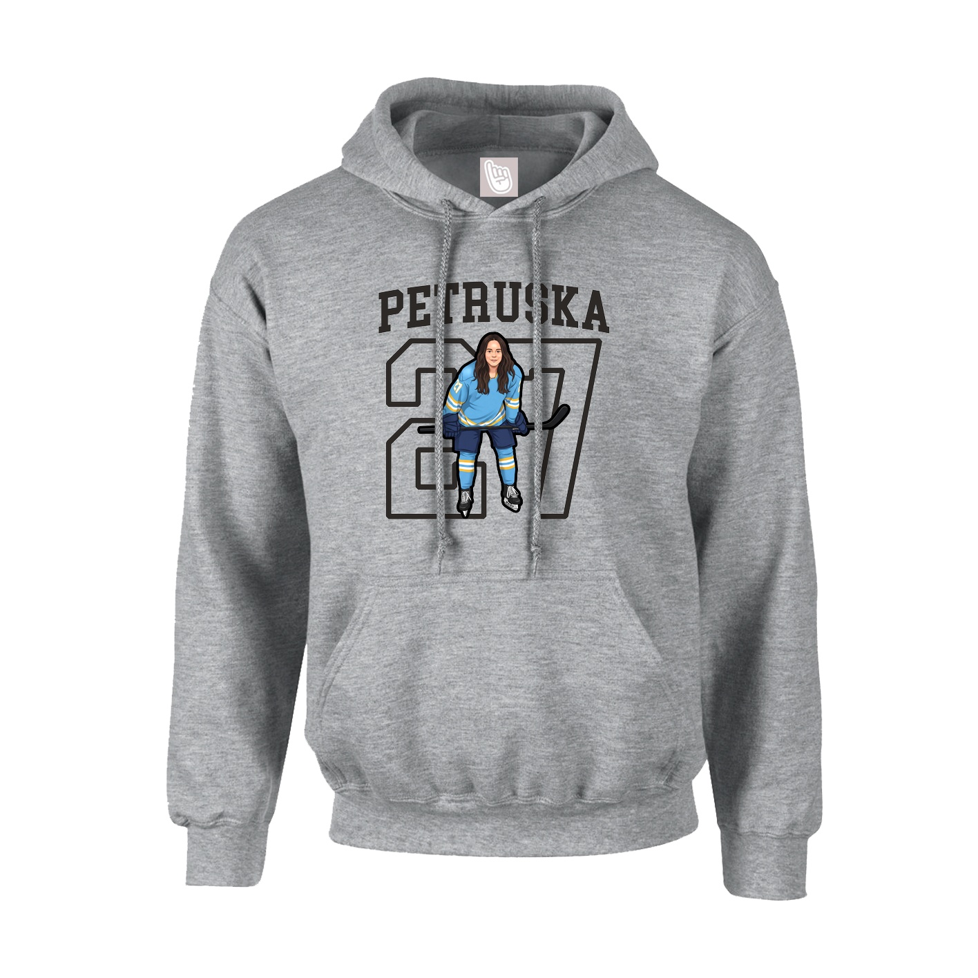 Youth Hoodie — Shirsey in Grey