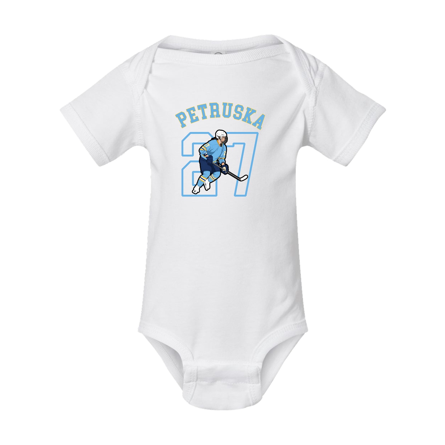 Baby Onesie — Shirsey Arch in White