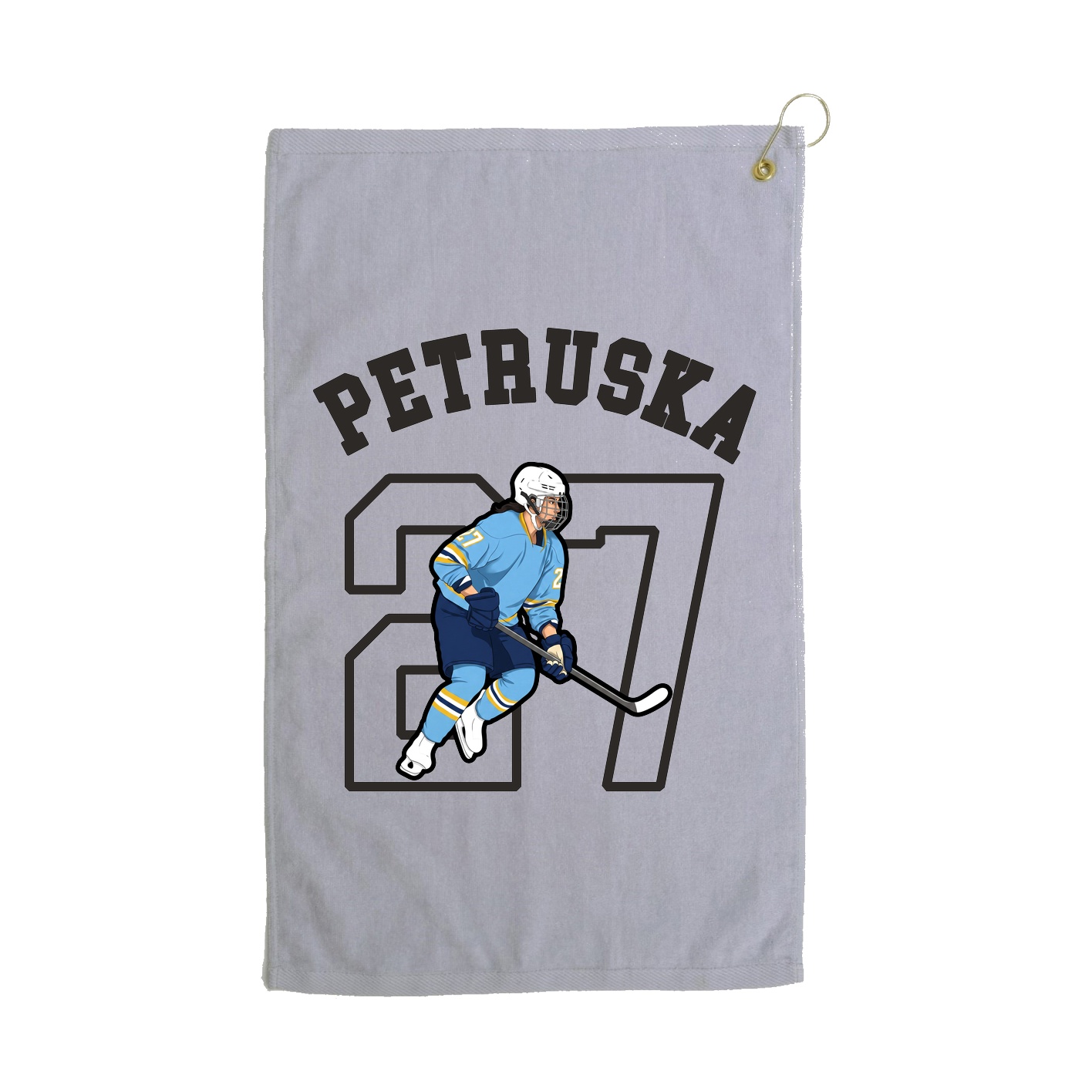 Golf Towel — Shirsey Arch in Grey