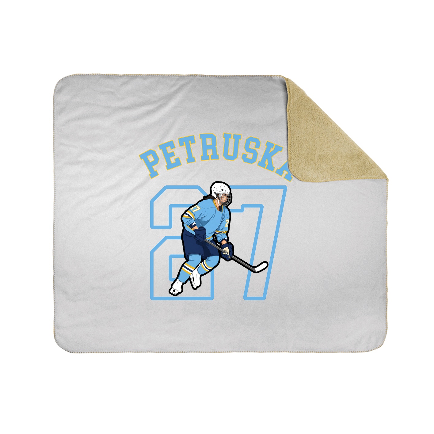 Throw Blanket — Shirsey Arch in White