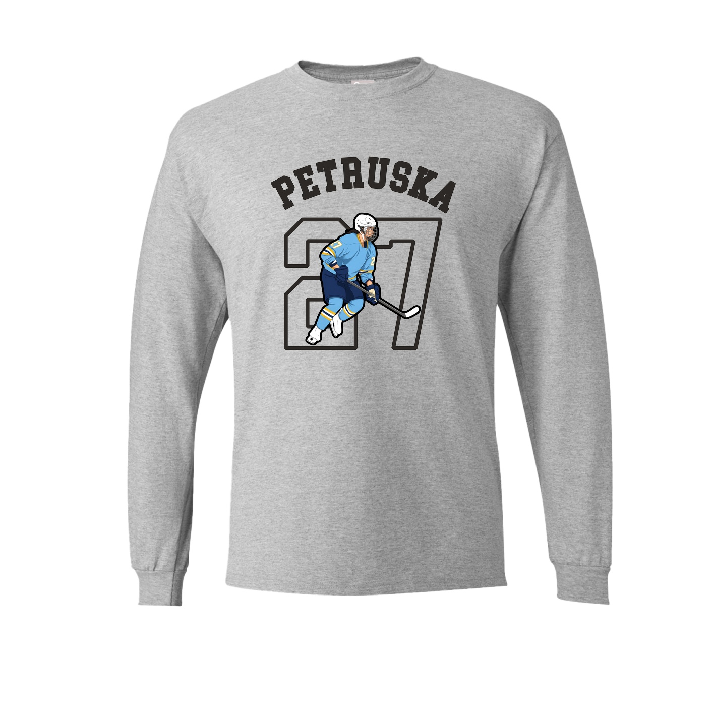 Long Sleeve Tee — Shirsey Arch in Grey