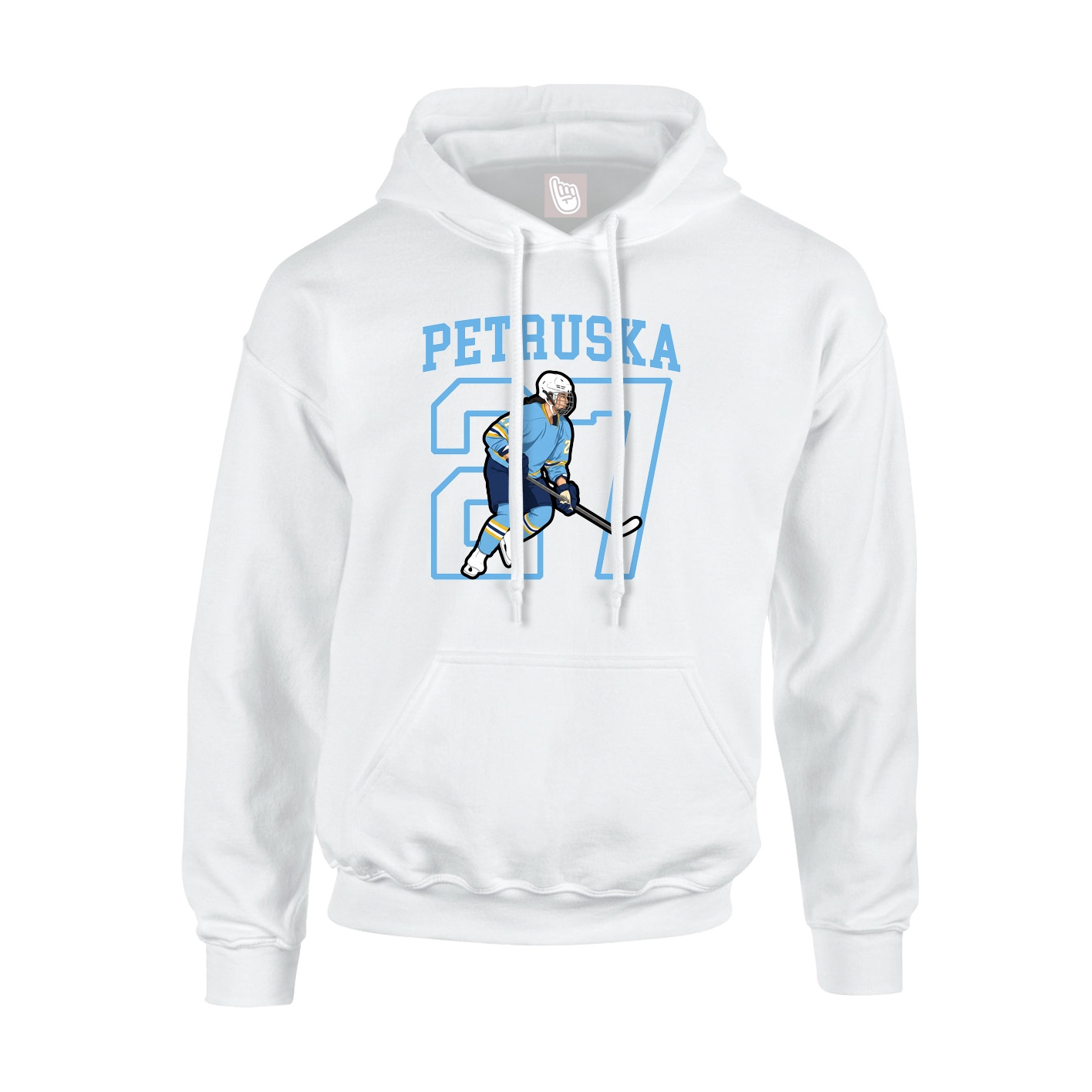 Youth Hoodie — Shirsey in White