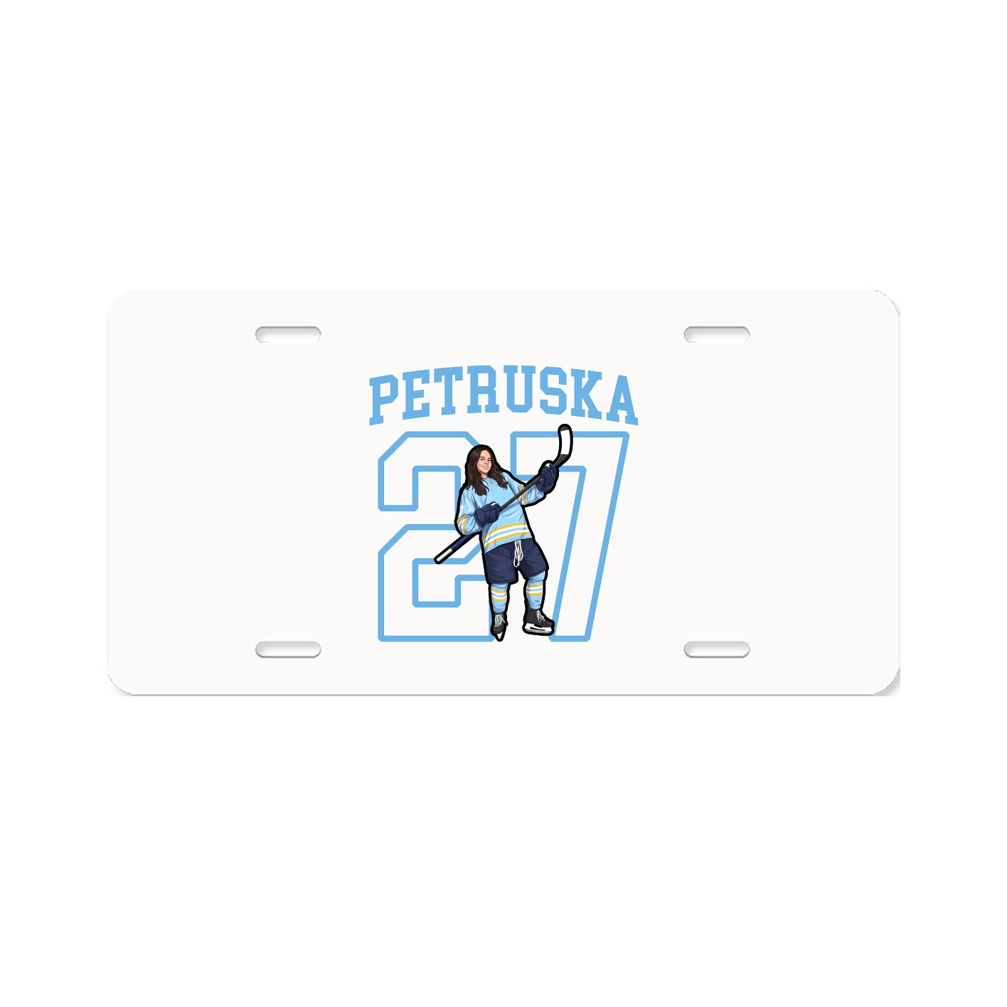 Aluminum License Plate