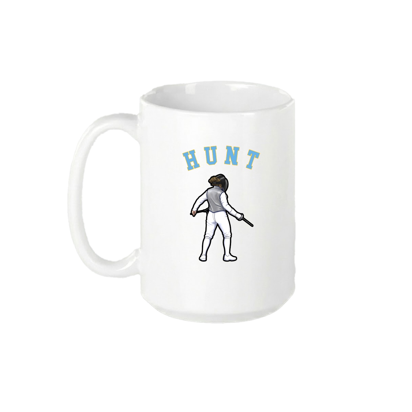 15oz Coffee Mug — Shirsey Arch in White
