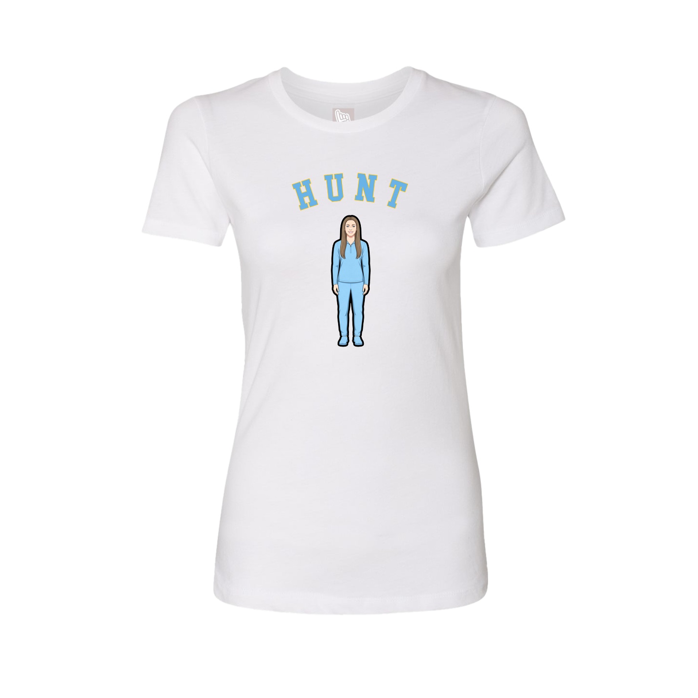 Womens Tee — Shirsey Arch in White