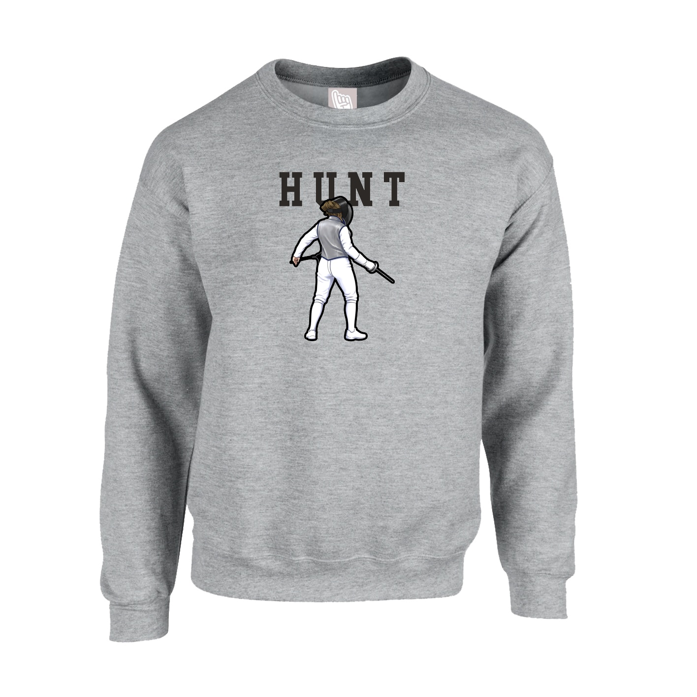 Fleece Crew — Shirsey in Grey
