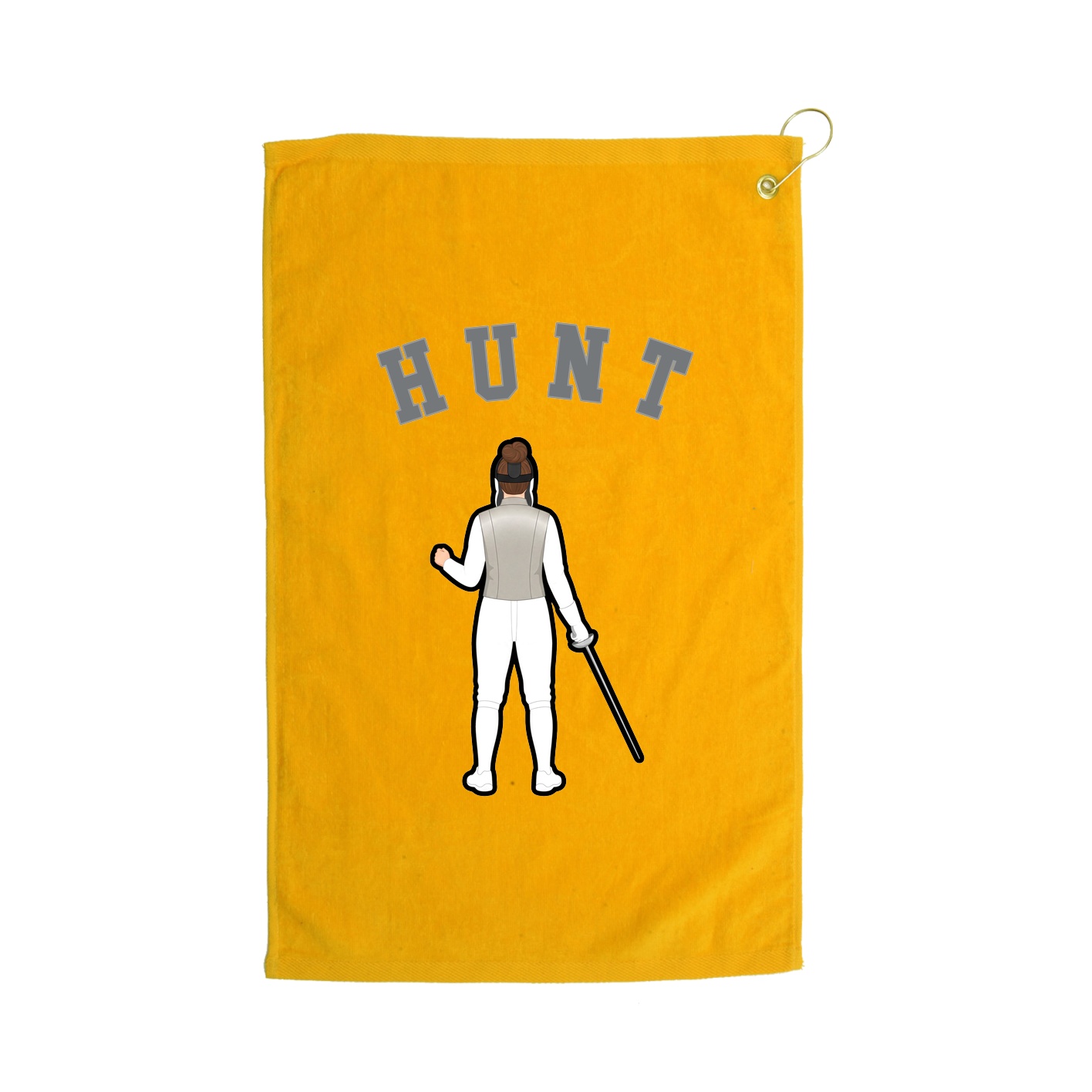 Golf Towel — Shirsey Arch in Gold