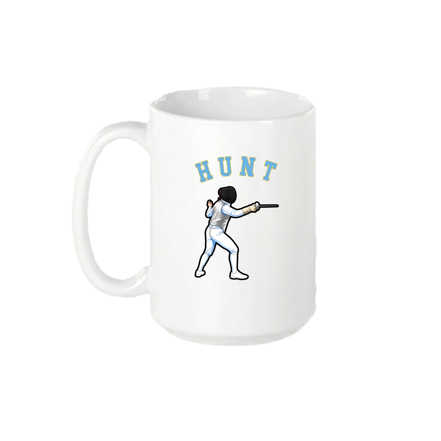 15oz Coffee Mug — Shirsey Arch in White