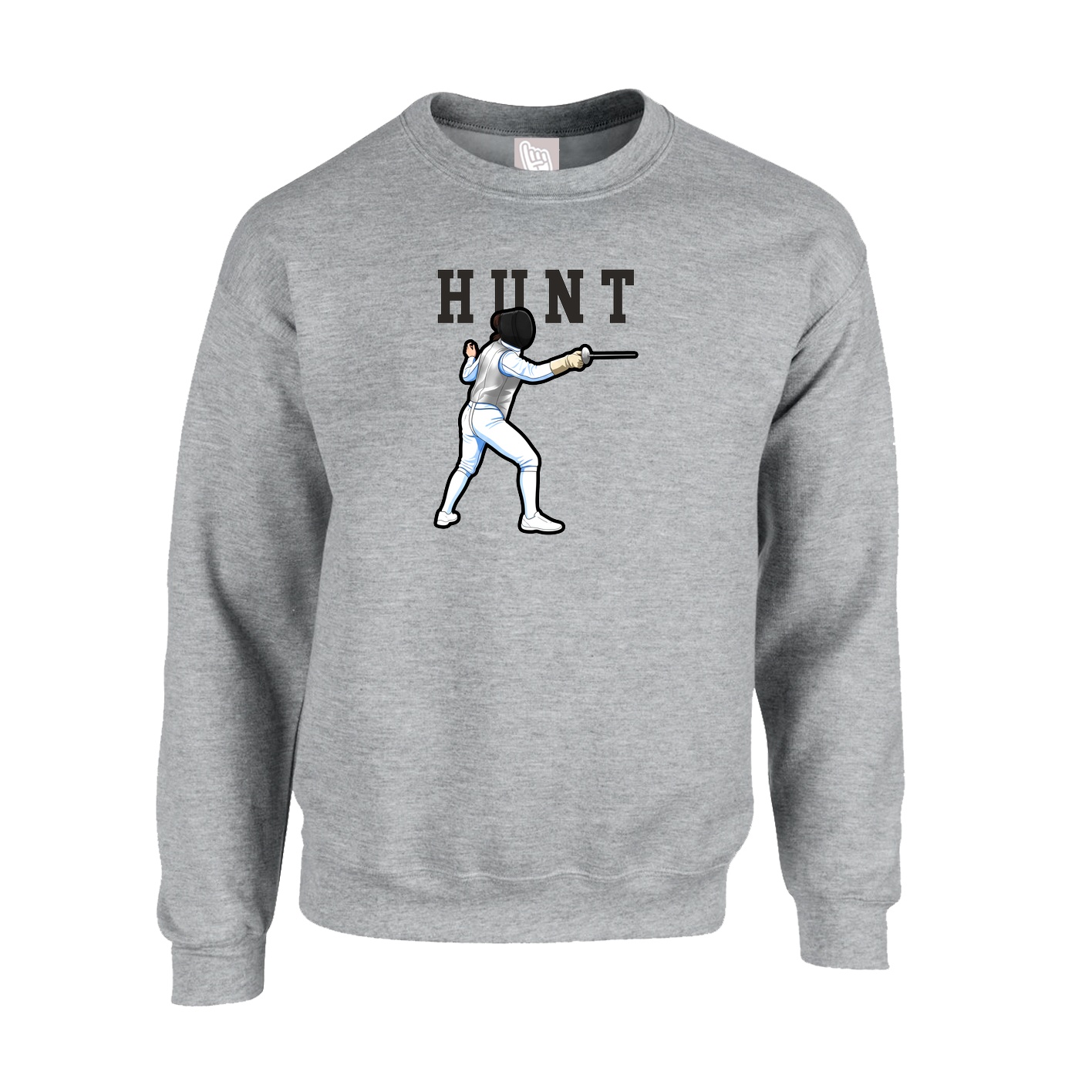 Fleece Crew — Shirsey in Grey