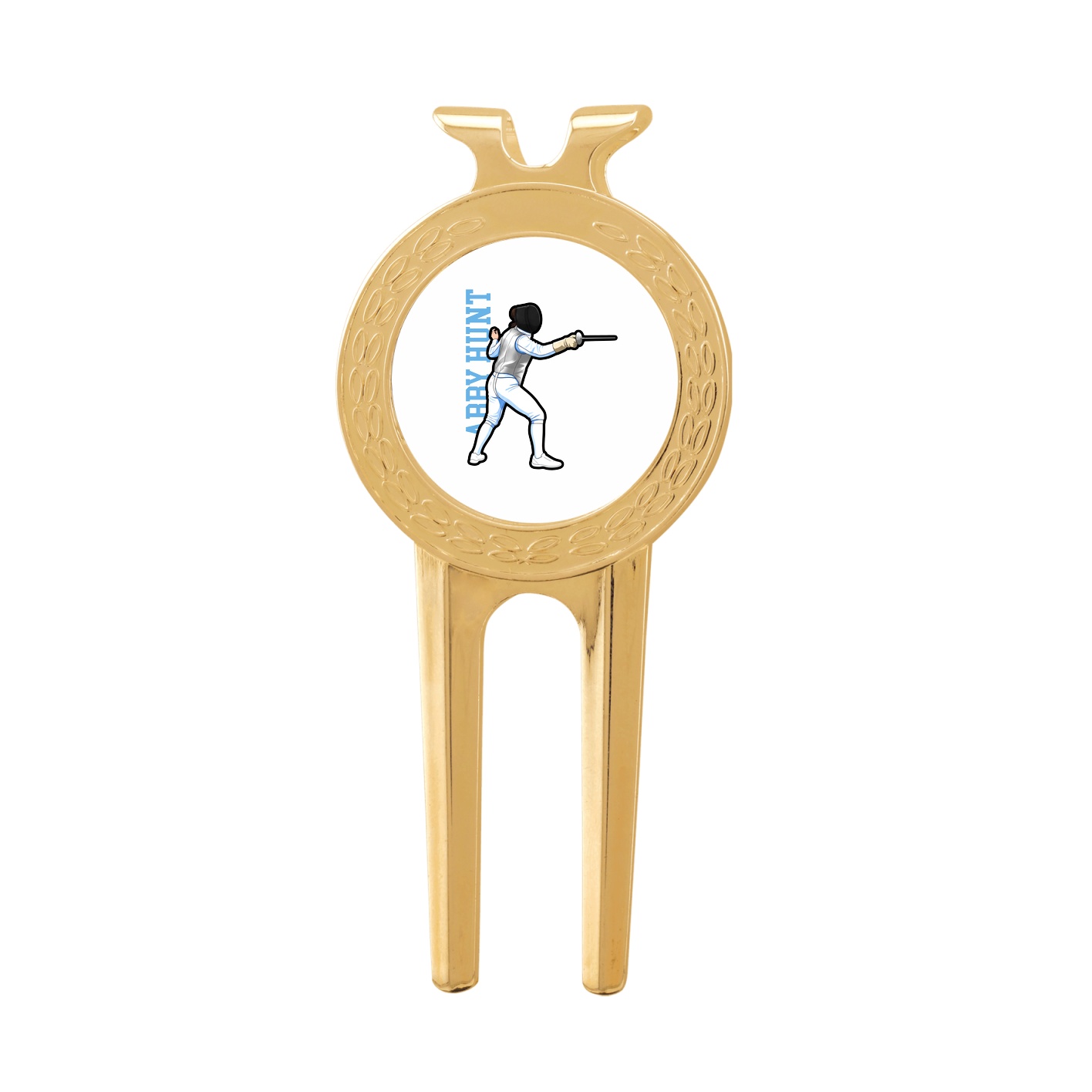 Divot Tool with Ball Marker — Name Vertical in Classic